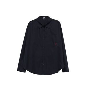 Loewe Men Anagram Cotton Shirt